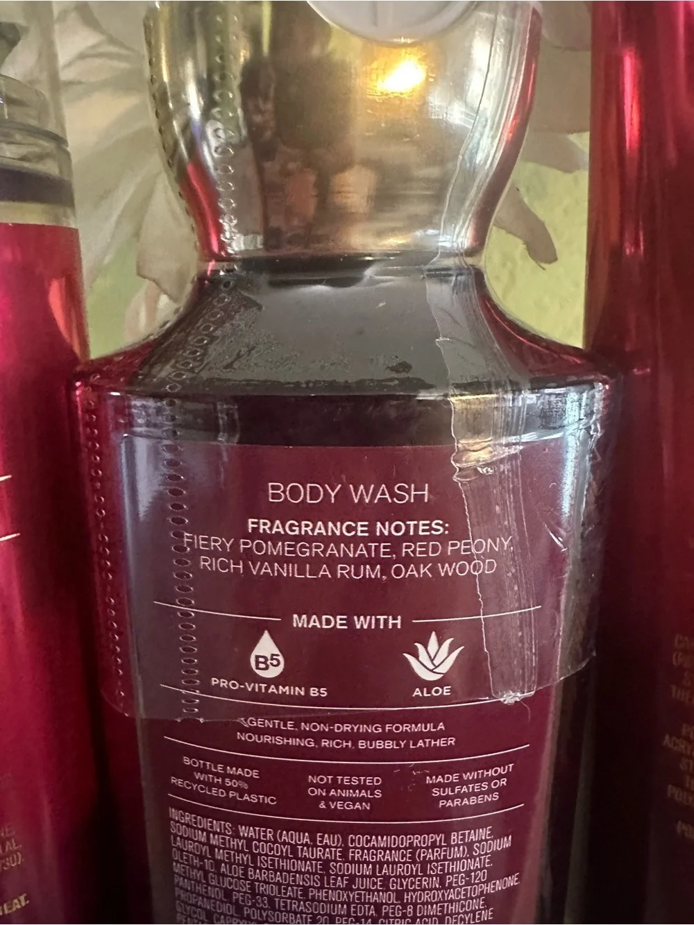 Bath & Body Works Forever Red Fragrance Mist and Body Cream Set & Shoer Gel ❤️